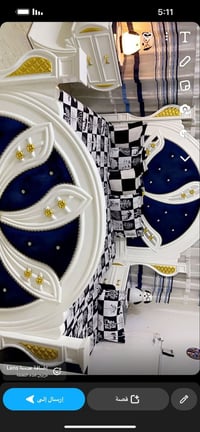 غرفة نوم تركي • جديدة • بدون ضرر