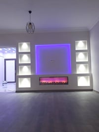 اسلام عليكم اخواني اعزه اي واحد يريد ديكورات تلفزيون او صقف جبس بود فن...