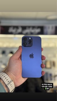 آيفون ١٤ برو ماكس • ١٢٨ • بطارية ٨٨٪