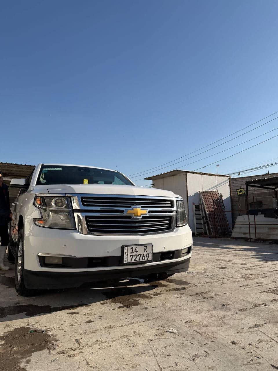 تاهو مديل ٢٠١٥ مبدل بيها بطل جاملغ خلفي مصلح وبيها ملاحظات بسيطه اي استفسار اتصال على الرقم *********** البصرة, العراق
