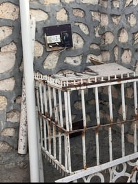 باب نظيف • سياج حديد ٤٠/٣٠ • بوري أطوال