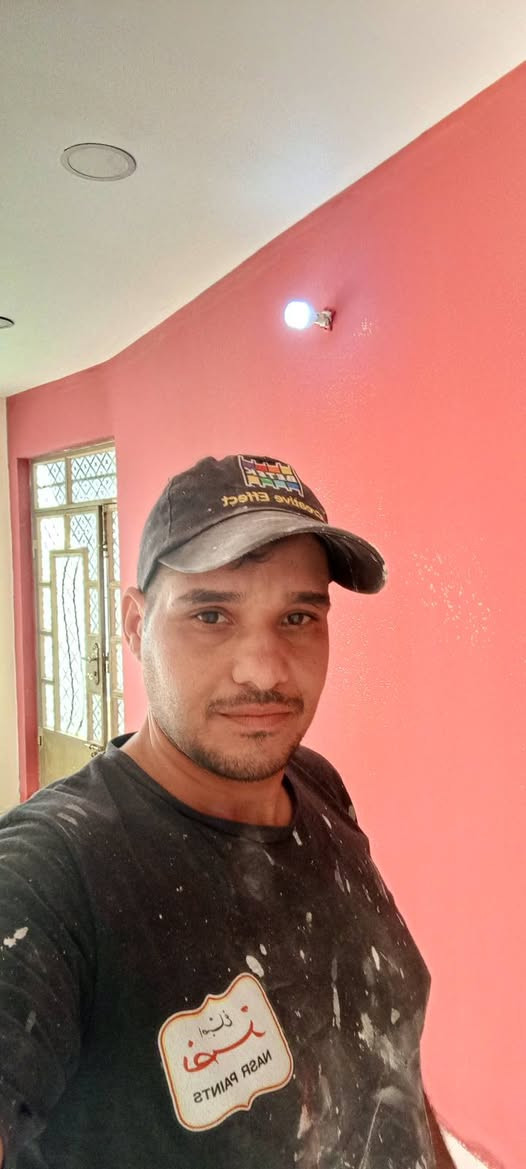 صبغ الدور ولبنايات ورق جدران وديكورات للحجز ولستفسار اتصل ***********.  ***********. ولاء الصباغ
