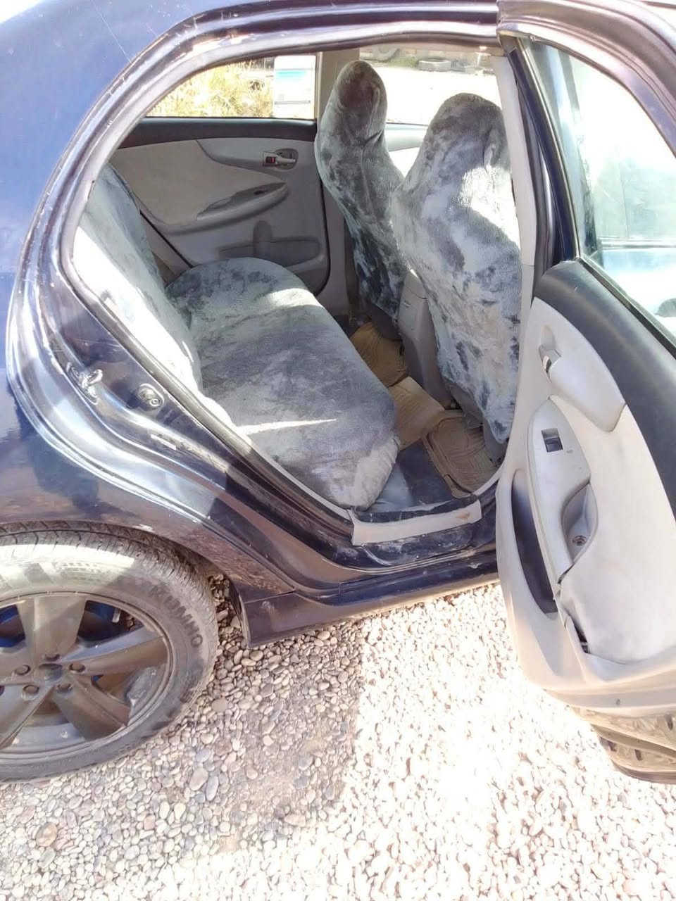 (((( مكلف بلنشر ))))
للبيع 
كورلا 2011 امريكي 
رقم سليمانية 
سنوية لل2027 تحويل مباشر 
صبغ عام 
السعر 95 💲 بيها مجال بسيط 
الاتصال
 ***********
مكان السيارة 
صلاح الدين الشرقاط اسديرة
