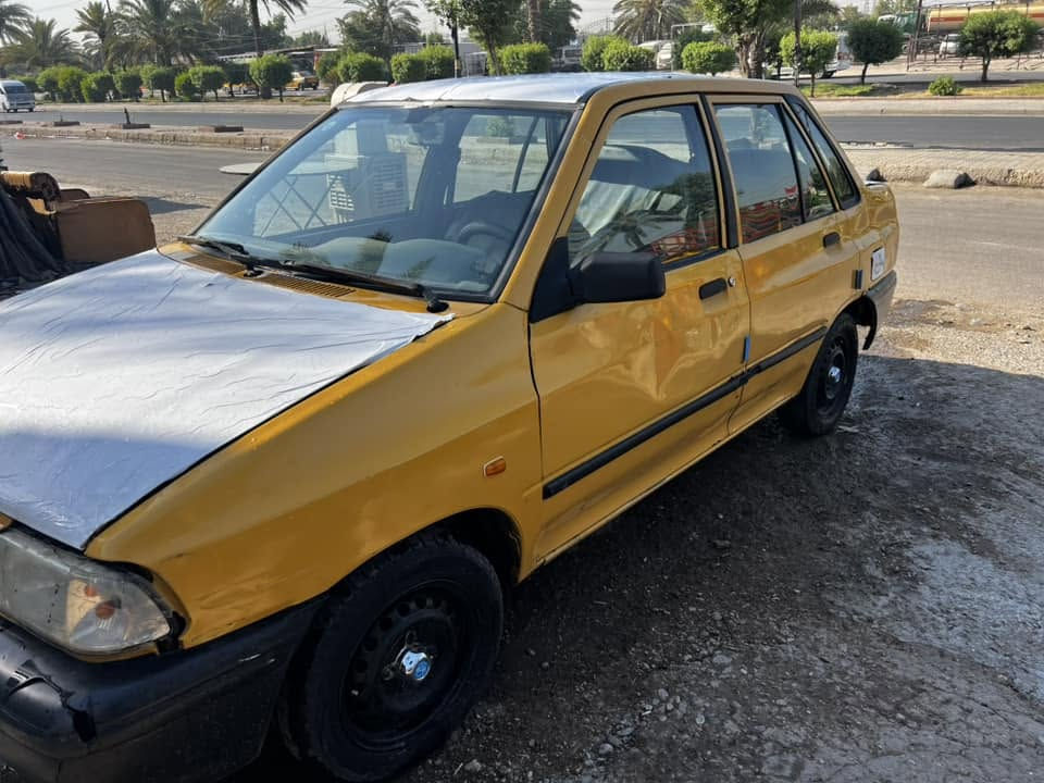يا الله سايبا للبيع موديل 11نفخ سياره جاهزه كير محرك مجفت تجفيت كامل ودرجه اولى تبريد نقص كمبريسر فقط منضومه مفحوصه كامل كهربائيات كامله صدر جديد رقم نكليزي مصفره هيئه وغرامات بسمي هزه ما منتهيه للبيع 24وبيها مجال قلي مكان السياره بغداد  (***********)

