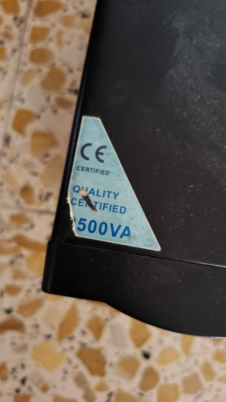 للبيع ubs مستعمل 2500VA مبدل له مجهز طاقة ويحتاج بطارية للتواصل خاص يوجد توصيل لكل المحافظات


**إذا كنت صاحب هذا الإعلان وتريد حذفه لأي سبب، رجاءا أرسل رسالة إلى الدعم الفني**