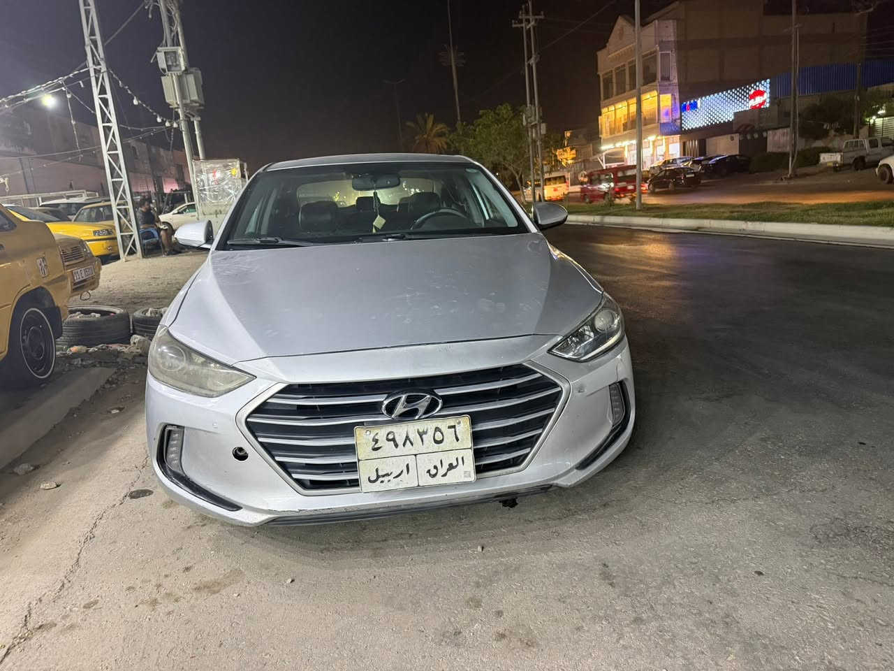 النترا 2017 أمريكي حادث مرفق بالصور
رقم أربيل سنويه نافذه باسم شركه السعر 115 وبيها مجال 
مكانها الحر 
***********
