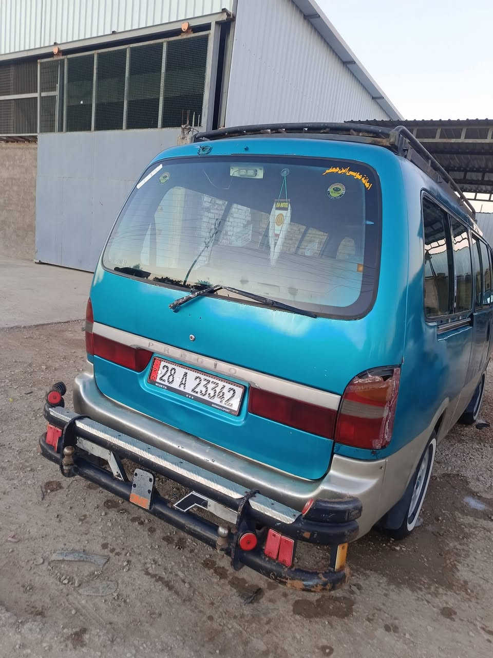 سلام عليكم ابريجو موديل 96سياحي بسمي سنويه ل30  مكينه كير اكسن حداديه مكفولات تخم تاير جديد كير اتماتيك السعر 57 وبيه مجال الرقم ***********مكان نجف. عباسيه
