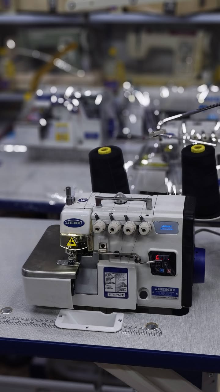 اوفر صناعي من ماركة جيكس JEKC 
الوكالة الخاصه بمحلاتنا اصلي حفر 
ضياء عربو لتجارة مكائن الخياطة 
الاستفسار واتساب
***********
