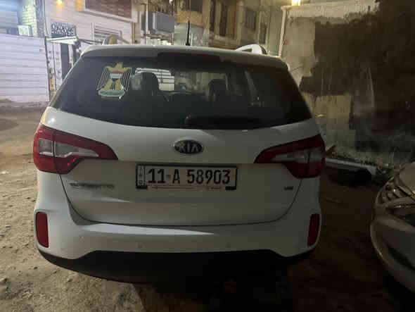 السلام عليكم  للبيع سورنتو موديل    2013 خليجي بسمي محرك سته سلندر فول مواصفات كويتي واحد عل واحد مكان السيارة بغداد للاستفسار  ***********
