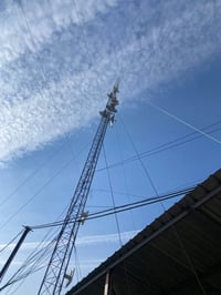 تحيه طيبه الى وكلائنا جانب من اعمالنا تم بعون الله تفصيخ برج 21 متر في...