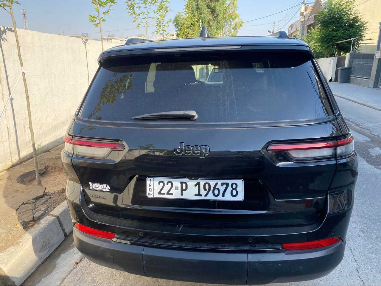 کوردی /عربی 
*********
دروستكراوي :-jeep 
مۆدێل :- grand Cherokee
4-4
ساڵ : 2024 
بزوێنەر : V6 3.6L
بگۆری بزوێنەر : Automatic 
بولند صبغ بئ ارباگ بئ داخلي 
سوتەمەنی : بنزین
نرخ :28.500$
دۆخ : بەکارهاتوو
ماوەی ڕۆشتوو:km32.000
تابلو ئوتومبێل : هه ولير  
***********
النوع :-jeep
المودیل :-Grand Cherokee
السنة : 2024 
المحرك :  V6 3.6L  
ضرر : فقد بولند بدون دواخل و ارباك 
ناقل الحركة: Automatic
نوع الوقود : بنزین
الحالة: المستخدم 
السعر: 28:500$
عدد اميال32.000 km      
رقم السیارە: اربيل 
**********
*********** أربيل, العراق


**إذا كنت صاحب هذا الإعلان وتريد حذفه لأي سبب، رجاءا أرسل رسالة إلى الدعم الفني**