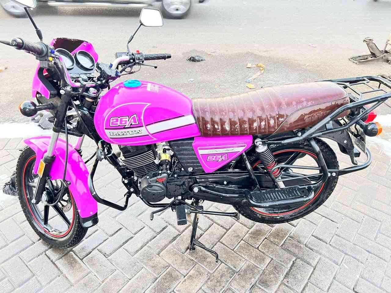 سلام وعليكم دراجه ديون نفخ مكينه ٢٠٠ رقم اربيل دراجه زيرو ماشيه الفين بس سعرها ٢٣٠٠ مكاني بغداد شارع فلسطين *********** بغداد, العراق
