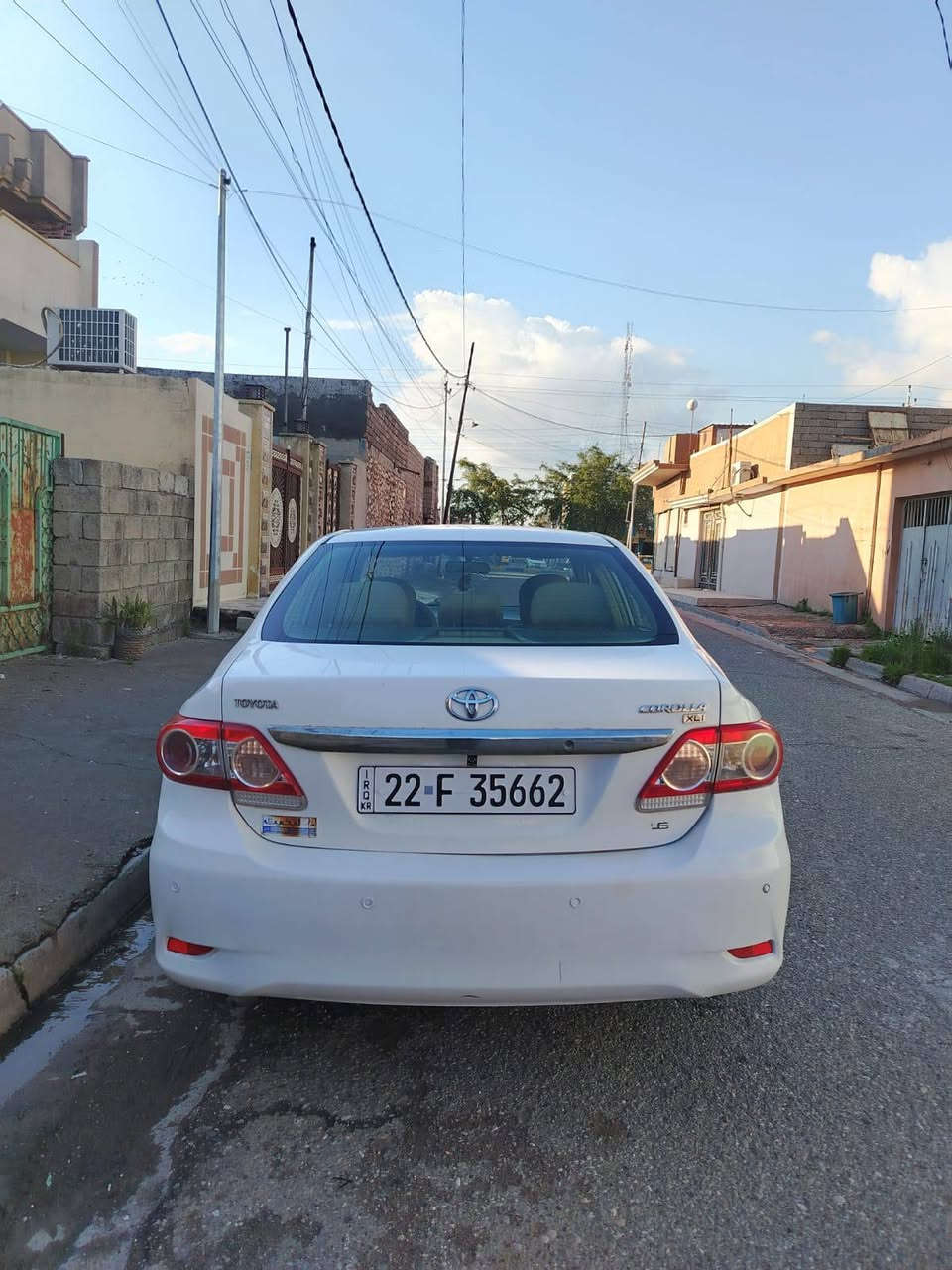 كورلا بكاتشو ٢٠١٣ فول نظافه بدون اي ظرر محرك وكير شرط تبريد تدفئه سياره جاهزه من كل شي كابون بانزين مراوس وبيع مكاني الموصل الايسر حي البكر 
‏‪***********‬‏ موصل, نينوى
