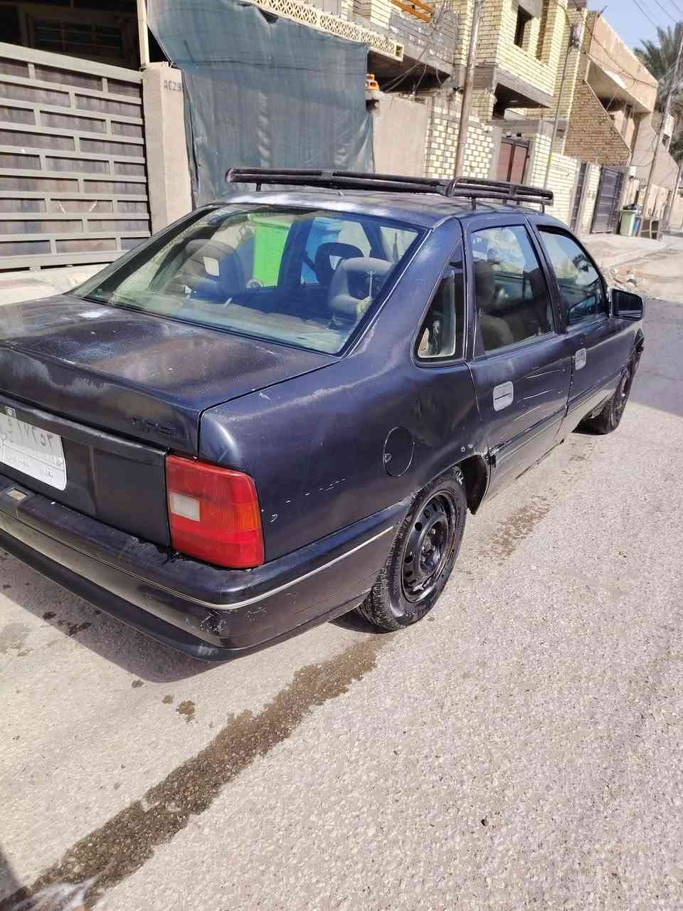 السلام عليكم للبيع اوبل فكترا مديل 1991 مكينة 1600 تخم تاير مكينة جديده باتري جديد رقم بغداد شرط التحويل السيارة بيهة خياسات بل دوسات السعر 25 ورقة وبيهة مجال بسيط الاستفسار ***********
