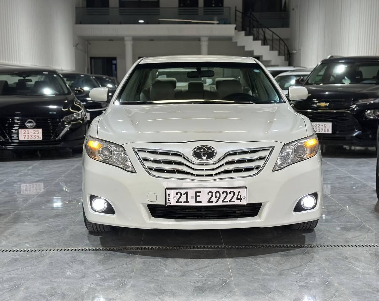 تويوتا كامري خليجي
موديل : 2011
السعر : 124 بي مجال 
رقم سليمانية : شرط التحويل والغرامات سنوية وهزه جديد لحد 2032 بي بطاقة بنزين
مكان سيارة : شركة سلام جلال فرع كركوك
للاستفسار وتساب : ***********
