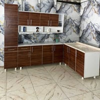 كاونتر خشب تركي • متر ونص • سنك مرمرة