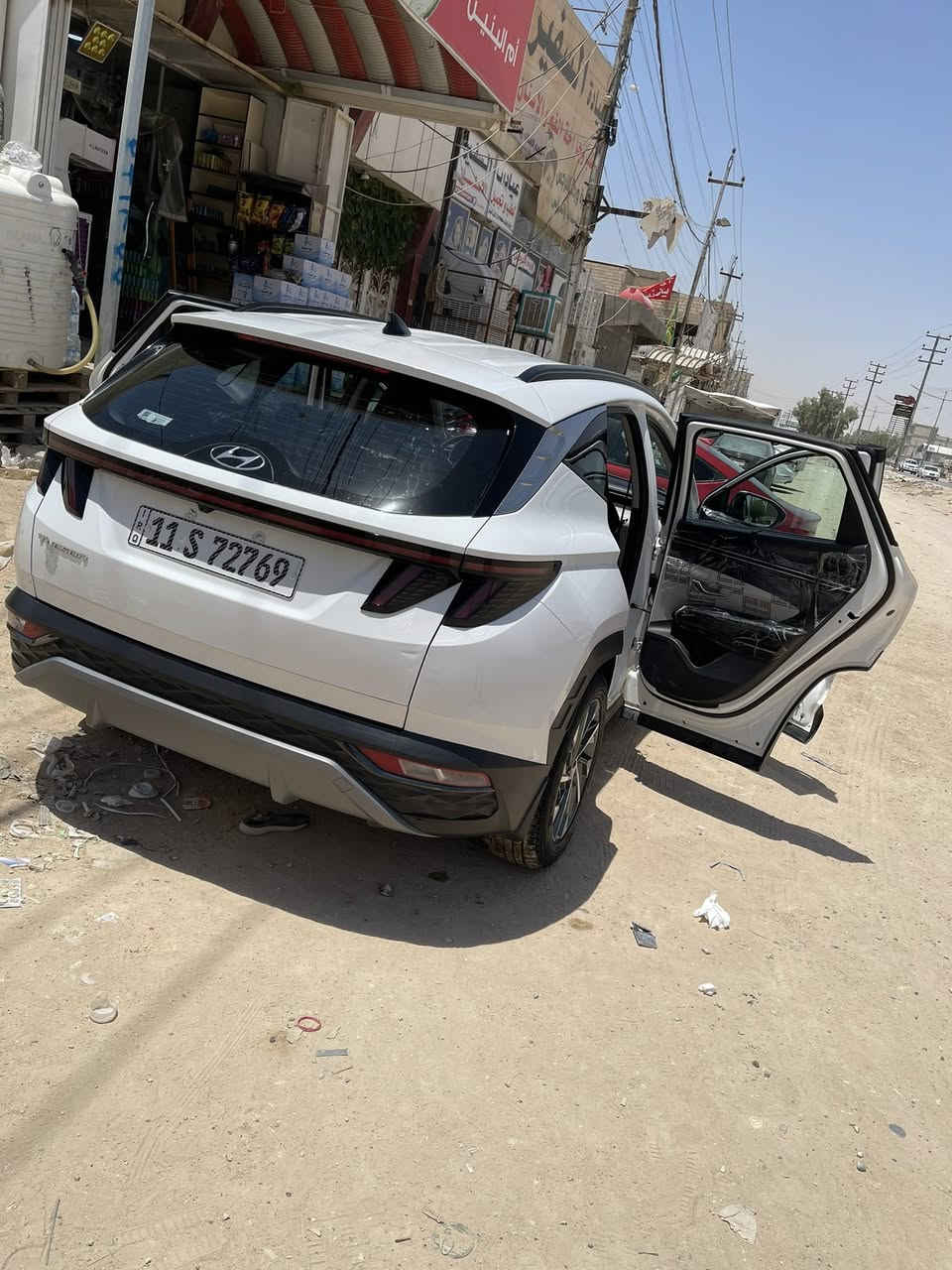 للبيع توسان 2023  وارد خليجي ورقم بغداد بأسمي
مكينه 2000 دوش 
1- كراسي كهربائي مغلفه جلد - حساسات امامية خلفية معا رادار - بصمة- ويل كروم حجم 18- اشاير بالمري- دخول ذكي- هاند بريك بصمة ثلاث انظمة قيادة ايكو سبورت نورمال - شاشة ايباد شاحن واير ليس مع منافذ USP إماميه و خلفية- قطعتين تبريد - تحكمات ستيرن جهتين كأمرة دواره بردات خلفية الجام اوتو مثبت سرعة مري شفط لايتات دوارة امامية فول LED زنون لد امامي خلفي السيارة باسمي تحويل ثاني يوم بيها كارت فقط و4 رصعات بالقماره  عامه
والباقي مكفول سعرها 193 وبيها مجال مكانها النجف الاشرف للاستفسار ***********

