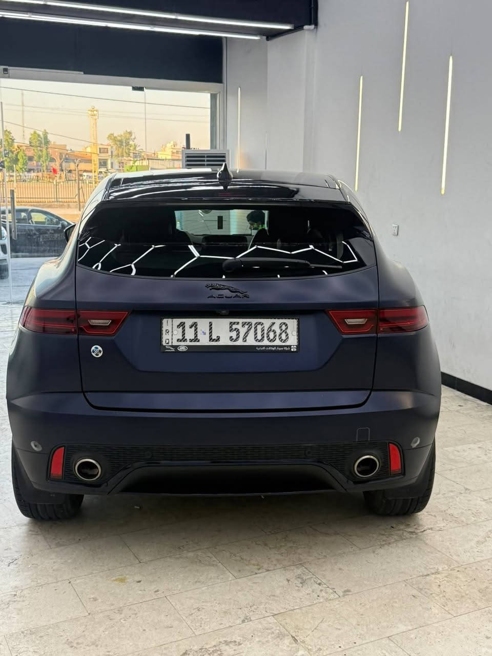 🚙✨ جاكوار E-Pace 2024  

📍 وكالة سردار – ضمان 5 سنوات  
⚙️ فول مواصفات – رقم بغداد باسمي تحويل مباشر  
🛡️ كير ومحرك مكفولة (ضمان الشركة)  

🎨 مغلفة بالكامل PPF طافي  
🪑 كراسي جلد ماروني مع تدفئة  
🎛️ تحكمات بالستيرن – فول فول مواصفات  
🌌 بانوراما  
📊 مواصفات إضافية كثيرة جداً  

📍 الموقع: بغداد – المنصور  
📞 للتواصل: ***********  

📩 لمعرفة السعر: اكتب "تم" بالتعليقات ويوصلك السعر برسالة خاصة على الماسنجر  

#جاكوار #E_Pace #جاكوار_2024 #سيارات_بغداد #سيارات_للبيع
