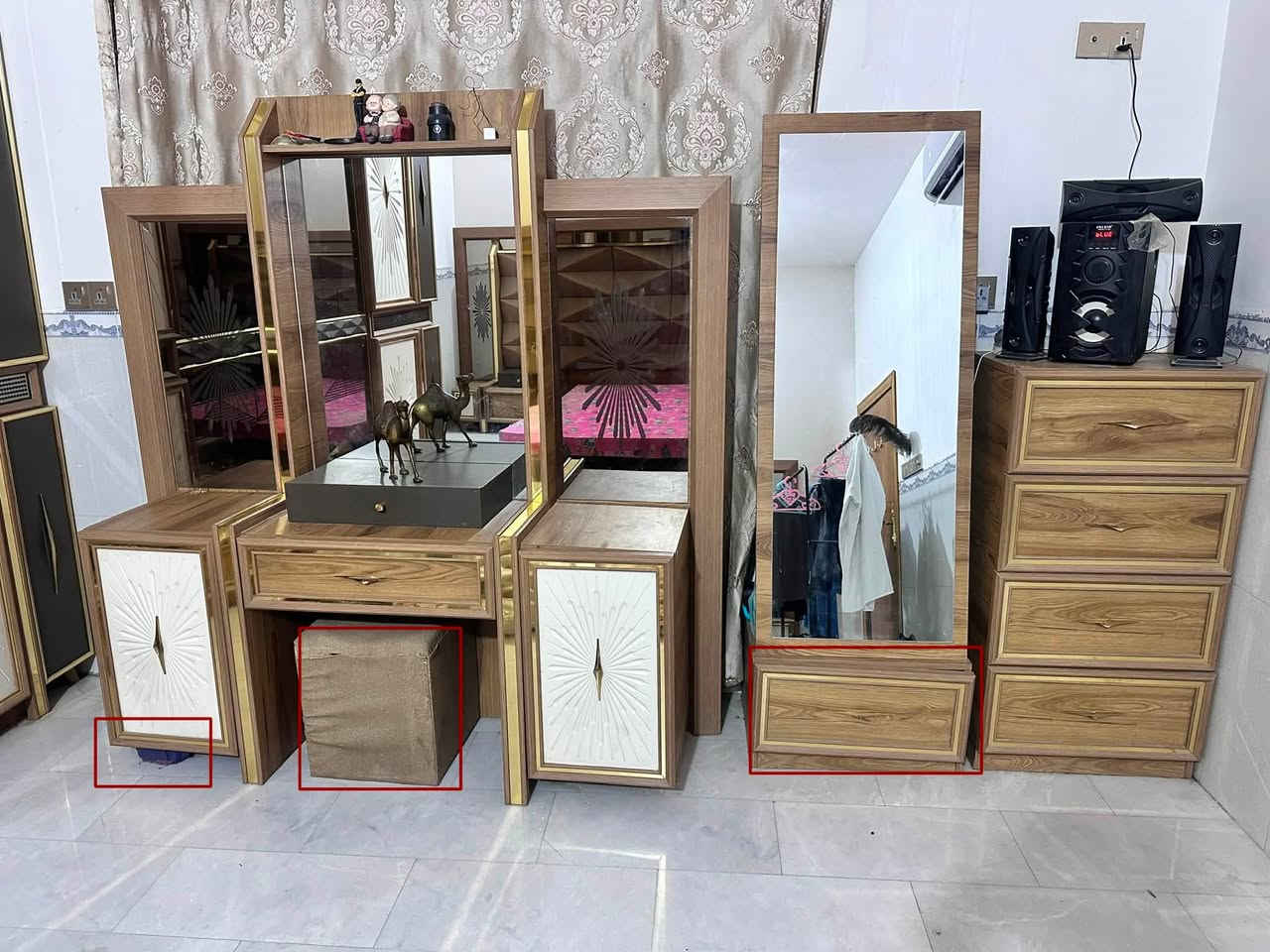 السلام عليكم غرفة نوم تركي نوعية قوية
المشاكل البيها اماشر عليهن يرادلهن تصليح 
مكاني كربلاء كنطرة السلام 
السعر مليون و650
الرقم ***********
