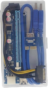 رايزر PCIe 1x-16x • PCE164P-N03 • مخصص للتعدين