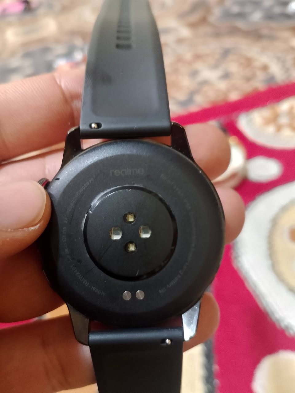 📌ساعة Realme Watch S 
📌موديل RMW2041
📌شاشة تعمل باللمس مقاس 1.3 بوصة 
📌قياس الأكسجين
📌مراقبة نبضات القلب
📌تدعم 16 وضعاً رياضياً
📌مراقبة جودة النوم وتقديم تقارير يومية
📌عمر البطارية 15 يوماً من الاستخدام المتواصل بشحنة واحدة.
📌مقاومة الماء
📌عرض رسائل الواتساب، التليجرام، والمكالمات الواردة (تنبيه فقط).
📌يمكنك تغيير الموسيقى أو التقاط الصور
📌ترتبط الساعة بالهاتف عبر تطبيق Realme Link 

❌السعر 50 الف 
❌مراسلة الحساب او رقم الهاتف ***********
🌟ملاحظة/ الساعة بدون شاحنة
