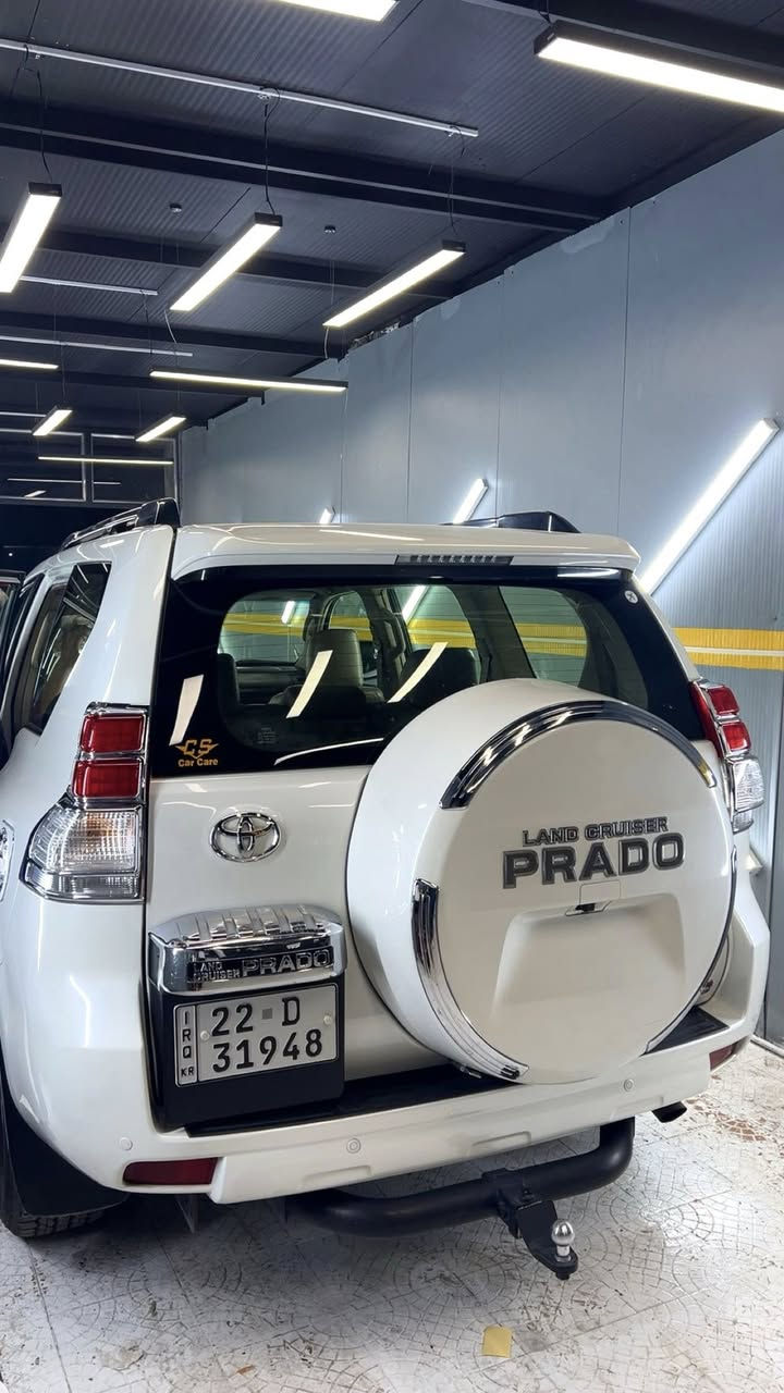 للبيع: برادو 2013 (خليجي)
📌 المواصفات:
 • اللون: صدفي
 • الممشى:170,000 كم قابل للزياده
 • كلين خالي من الصبخ والمعجون 
 •  بارد قليل ممبين بالباب الخلفي
 • 6 سلندر محرك وكير مكفول 
       .      جميع انظمه الدفلوك والدبل
 • دبل خفيف
       .     دبل ثكيل
       .      فتحه سقف 
 • نزول منحدرات
 • تدفئة وتبريد منفصل
 • كشنات جلد
 • دخول ذكي (لمس الابواب)
       .     صندوق بصمه
       .      بصمتين ويا سياره 
 • ثلاجة داخلية
 • كاميرا خلفية وأمامية
 • شاشتها جبيره بلادي موجوده (اني شاد اندرويد) 
 • أرضياتها شامو شايلهن ممستخدم. 
 • دبل تانكي 180 لتر
 • مرايات شفط
 • جامات كلها أوتو
 • كل الإنارات بالسيارة من البيبان ومن الداخل والخارج أبيض LED

⚠️عندي دوسات احتياط او بك لايتات او شاشتها البلاديه جبيره لمس كلهن ويا السياره اطيهن 
علما انو السياره ع ايد شخص واحد من 2013. 

📍 الموقع: كركوك
📝 السيارة باسمي رقم أربيل، تحويل ثاني يوم

💰 السعر المطلوب: 310 

        📞 للتواصل:***********
