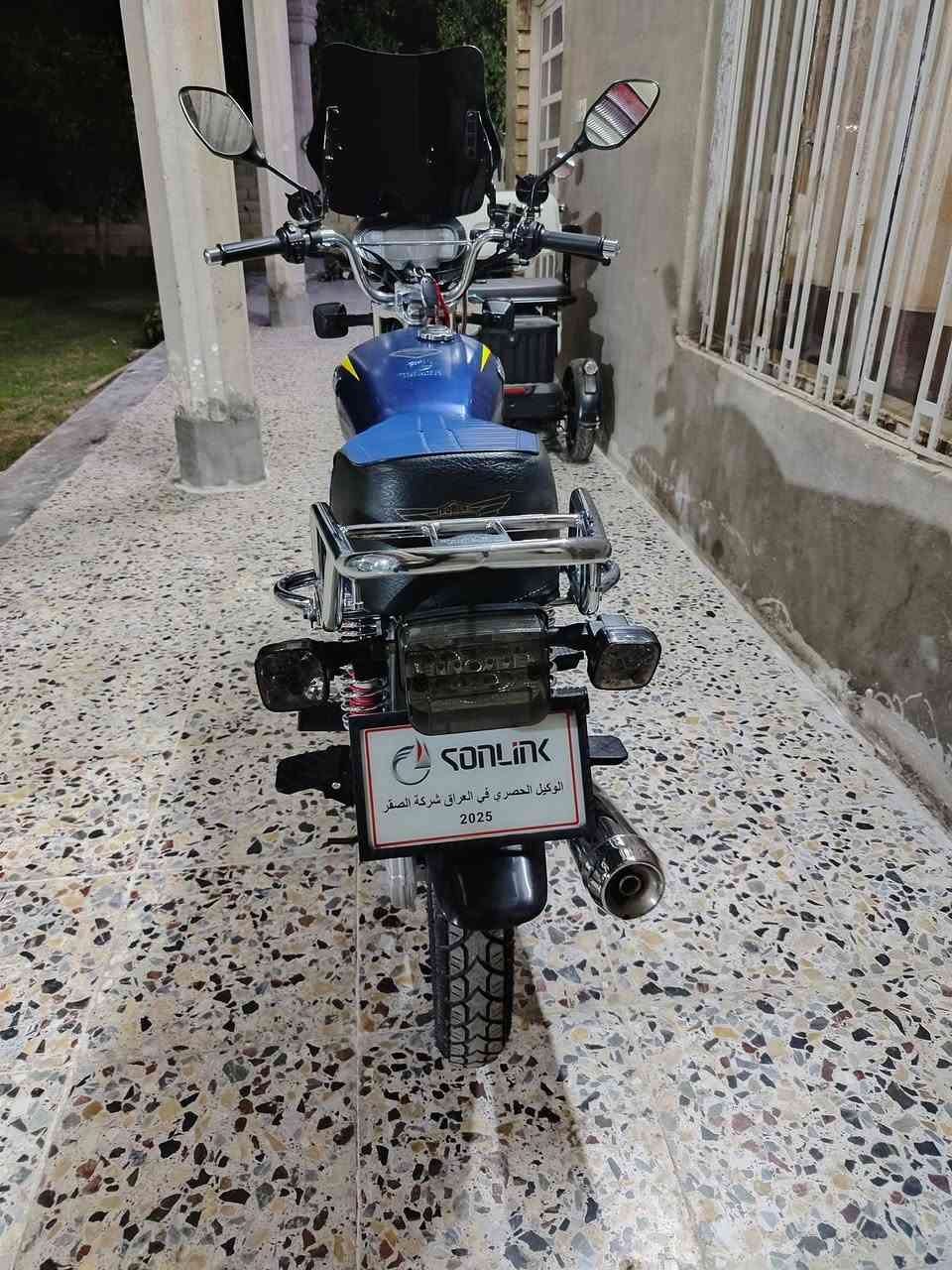 موديل 24 محرك ٢٠٠
الدراجة مكفولة من كل شي ما بيها أي نقص
شرط الفحص
كهربائياتها كلها شغالة
جهاز إنذار وتشغيل عن بعد
السعر 750 قفل
مكاني بغداد التاجي جسر االمثنى
*********** متوفر واتس
