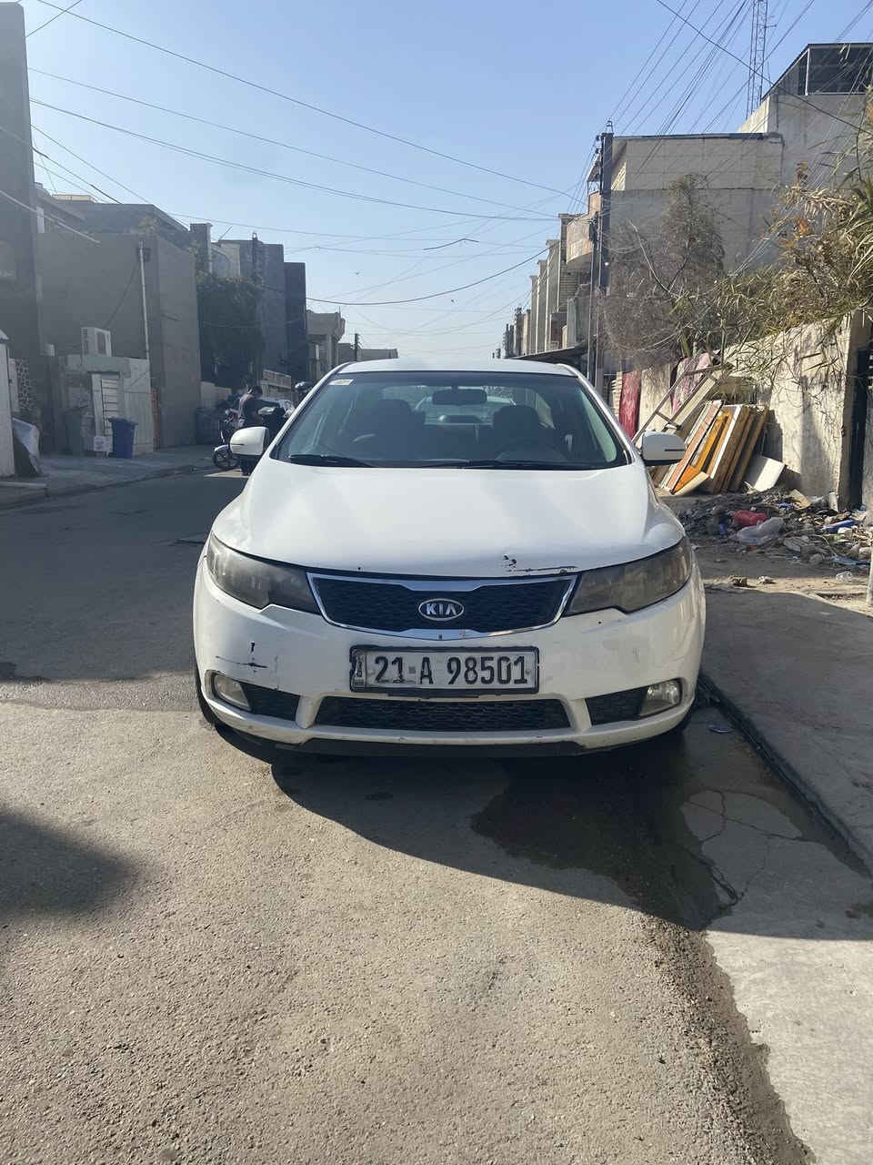 سيراتو 2011
ماشية 280الف
فول عدا الفتحة ولبصمة 
مكفوله من الحار ولصبغ
بيها بارد بابين وجاملغ امامي عكس السايق وبدايه لبنيد طخه ممصلحه 
صدر جديد تبريد شغال 
رقم سليمانية لجديد  بأسمي تحويل ثاني يوم 
مكانها بغداد 
سعر95 وبيها مجال 
***********
