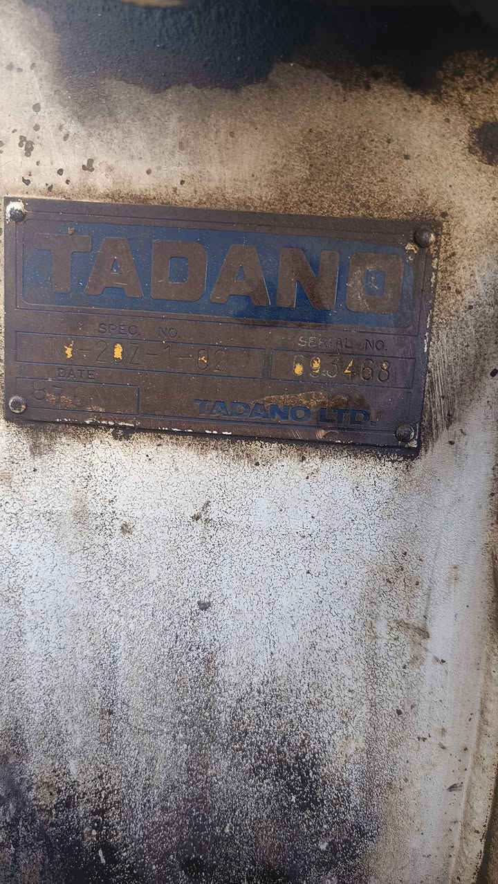 سلام عليكم كرين 2طن و2سلايت تادانو  مكانو بل موصل  ***********  سعر 18
