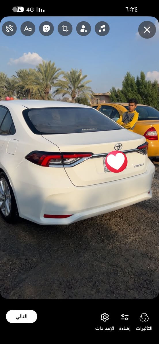 السلام عليكم كورلا هايبرد 2025 ماشية 8تالاف 

رقم بغداد باسمي 

مكاني بابل 

السعر 150وبيه مجال 

الاستفسار ***********
