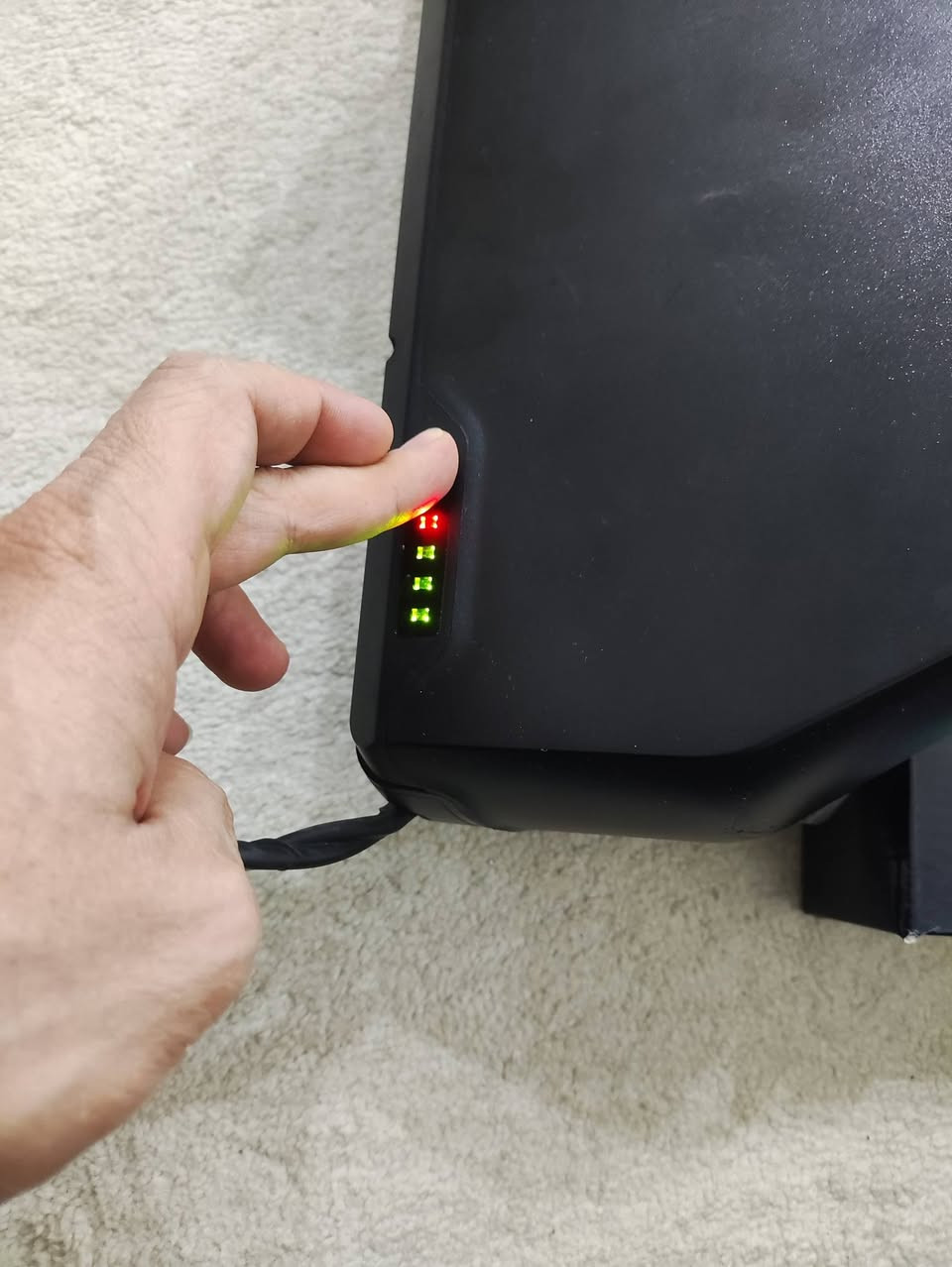 بطاري 52v 60A
جديد مع شاحينة و ملحقاتة


**إذا كنت صاحب هذا الإعلان وتريد حذفه لأي سبب، رجاءا أرسل رسالة إلى الدعم الفني**