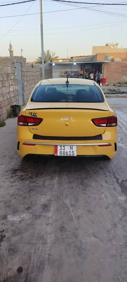 السلام عليكم ورحمة الله وبركاته 
كيا ريو 2022
رقم بغداد انكليزي الشرعي بالموصل 
وكالة تحويل 
هيئة غرامات صفر 
منظومة غاز 
محرك كير تبريد شرط 
الضرر موجود بالسونار 
السعر 110 وبيها مجال 
الرقم ‏‪***********‬‏
