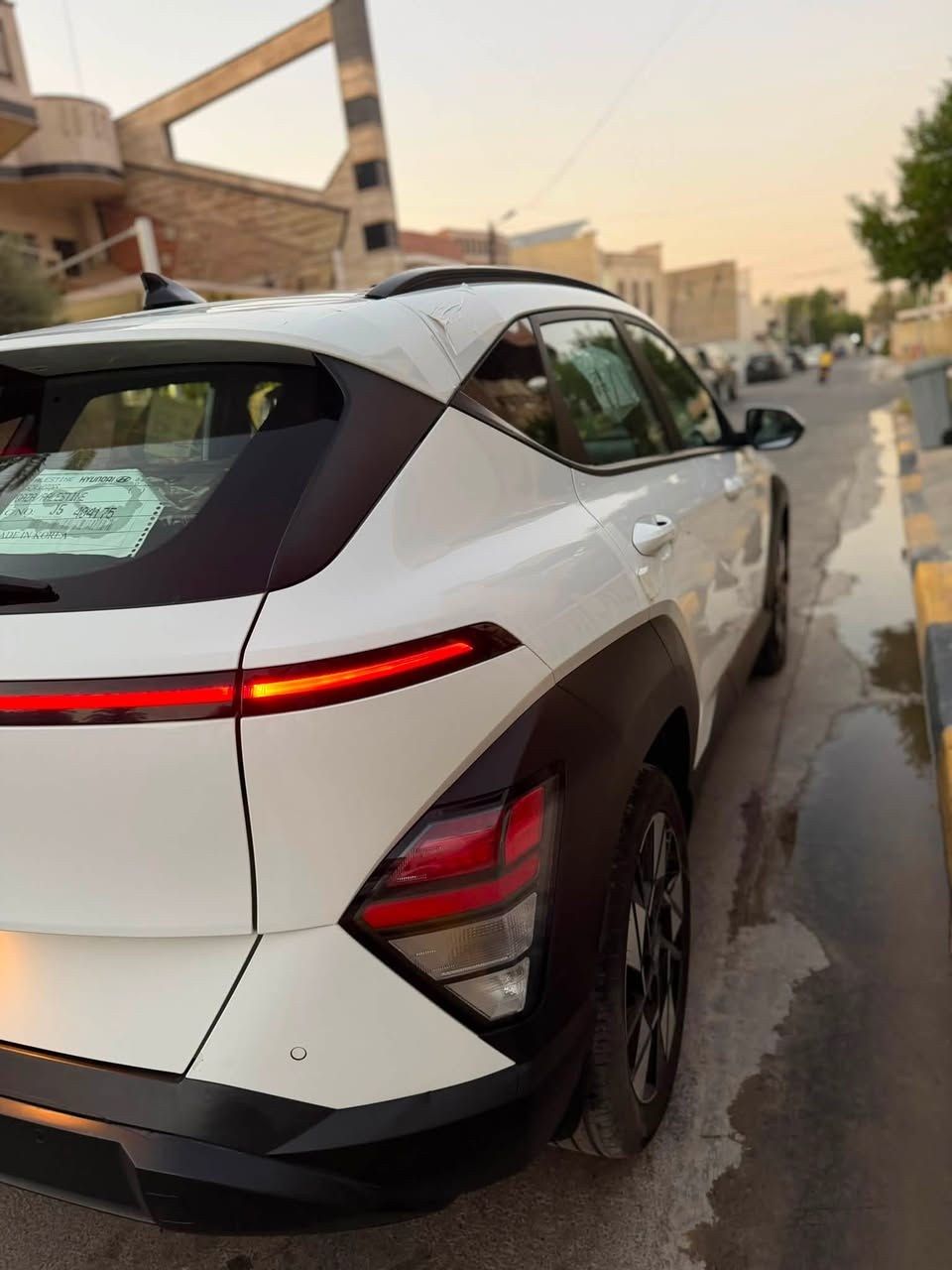 هيونداي كونا خليجي 2024
فول مواصفات ماشيه 56الف فقط مكفولة كفاله عامه 
السعر 183ورقه وبيها مجال
العنوان شارع فلسطين قرب ساحه بيروت 
هزه وسنويه جديد كبل تحول بسمك
***********
