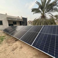 منظومة شمسية • انفيرتر 5.6kW • بطارية ليثيوم 14.3kW