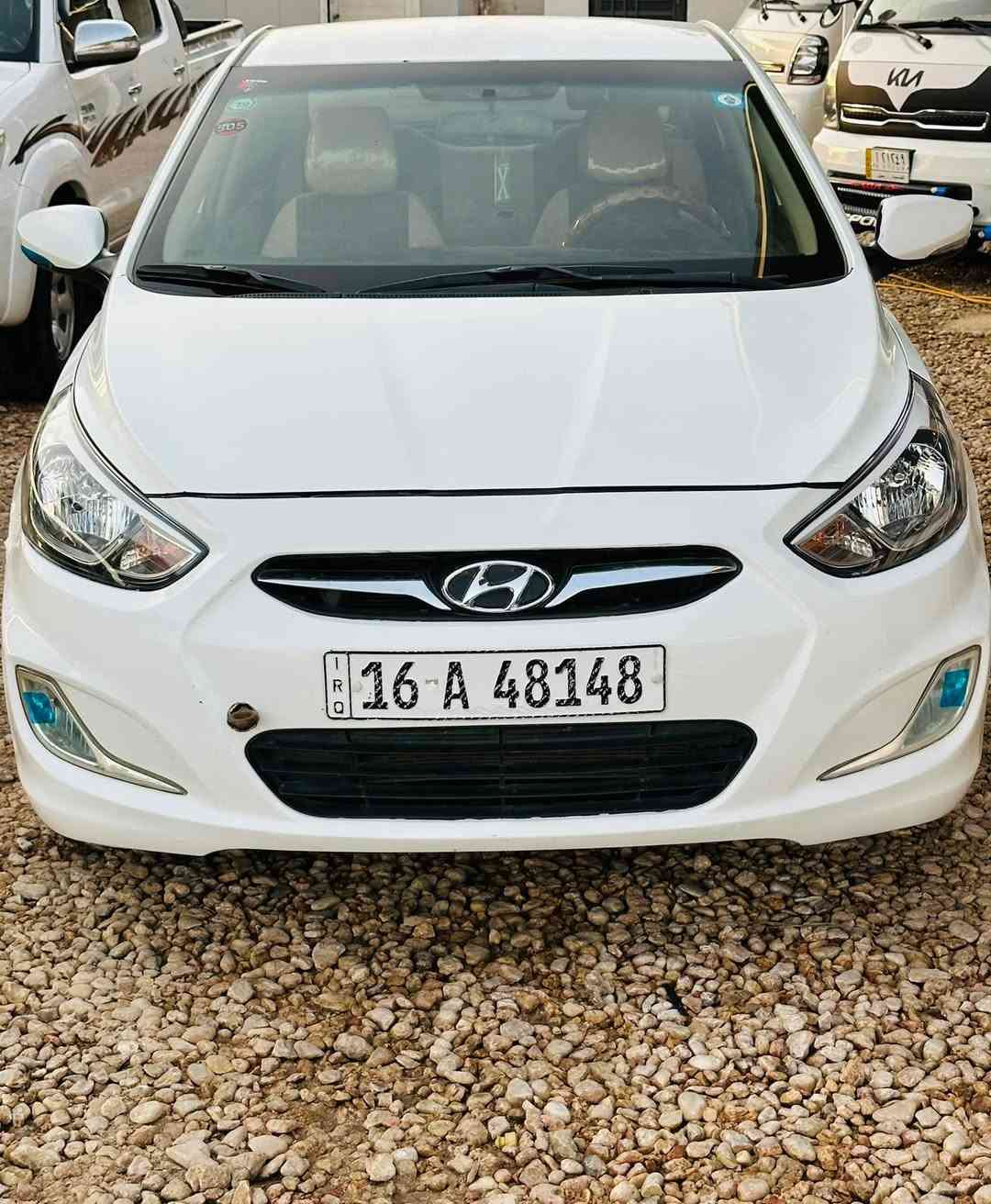 للبيع اكسنت موديل ٢٠١٦رقم قادسيه سنويه جديد مكينه 1400بيه ملاحضات بصيطه مكان ديوانيه سعر ٦٨ وبيه مجال الاتصال ***********
