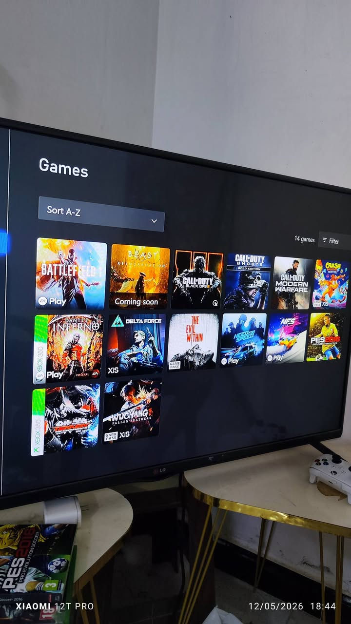 💎💎💎 
جهاز xbox seris x نضافه 99 بل ميه مثل مشوف كبالك 
نسخة ستار فيلد💥 نسخة الـ(2023) 
💎💎💎
جهاز يجي ويا يوبي اس 1200 واط ويدات ثنين اصليه وقرصين 
PES2016
Blak obs 3 
💎💎💎
ويجي ويا حساب شتراك كيم باس شهرين ومفعل (وضع المطور) 
💎💎💎
وضع المطور بي كل العاب البلي 2 وقابل لزيادة العاب 

هاردات ثنين خارجيات وبي لعبة blur نسخة البلي ٣ الي صعب تحملها على هاي الأجهزة بوقتنا الحالي 
💎💎💎
سعر الجهاز 850 الف متوفر عدي توصيل وذا تحب تجي تجيك الجهاز معدي مشكله والك بي ضمان .


**إذا كنت صاحب هذا الإعلان وتريد حذفه لأي سبب، رجاءا أرسل رسالة إلى الدعم الفني**