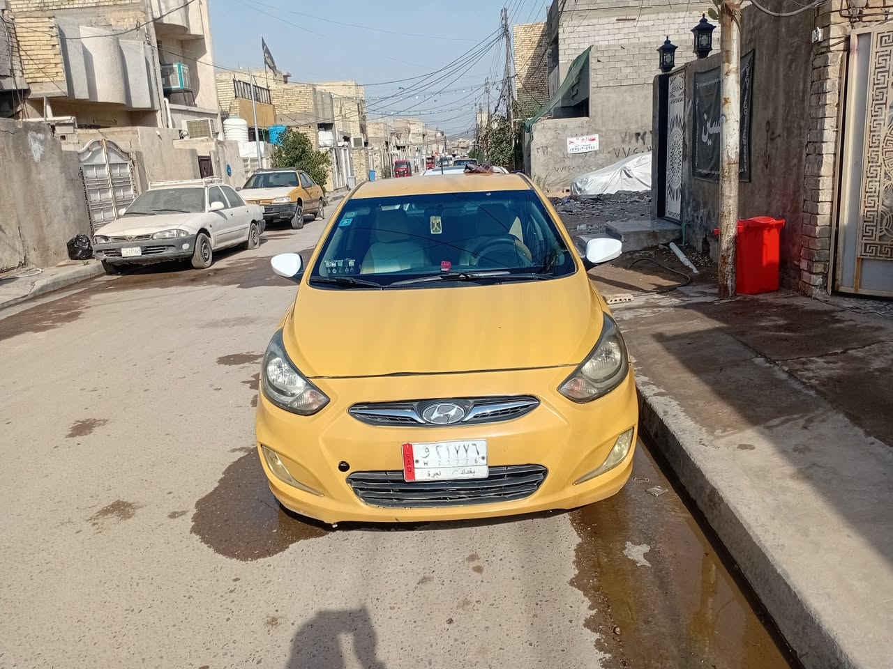 سلام عليكم سيارة اكسنت موديل 2014
سيارة نضافته كدام عينك السعر 75 وبيه مجال
العنوان الزعفرانية اربع شوارع 
للتواصل على هذا الرقم ***********
