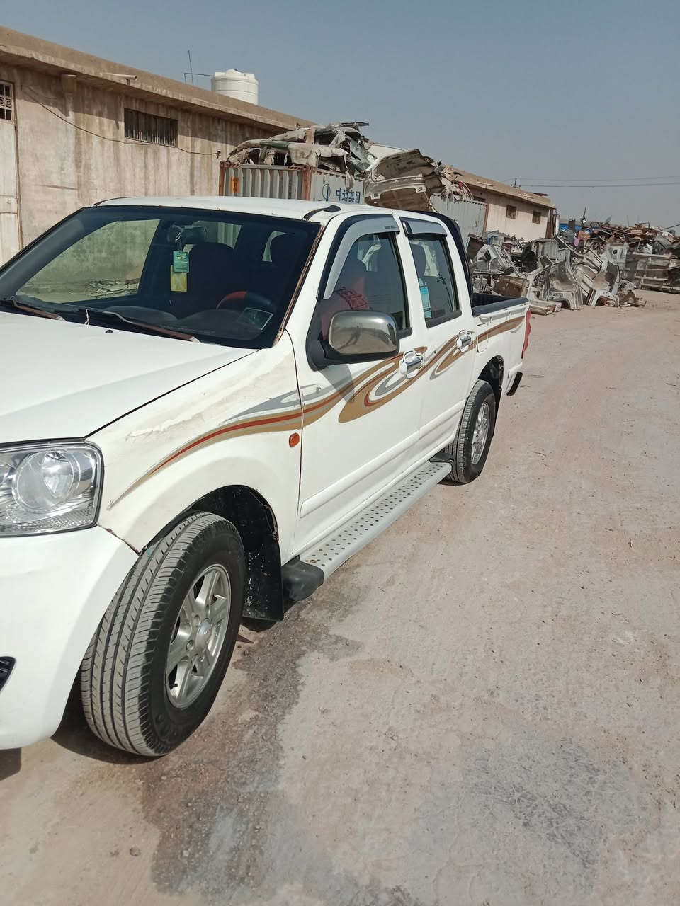 بيكب كريت ويل رقم قادسيه انكليزي موديل ٢٠١٢  مكفوله كير ومحرك وحداديه مكفولات تخم تايرات موجوده بالحله حي نادر سعر ٦٠ وبيه مجال الاتصال ***********
