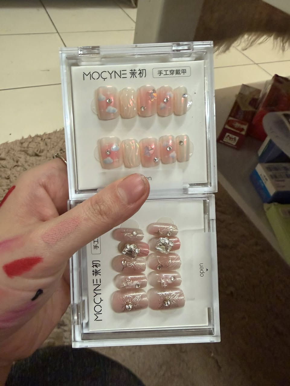 اضافر اصليه سوفت جل اصلي مو بلاستيك وياهم ستيكر كامل ودزاين يجنن سعر قطعه بس٢٠٠٠تخفيض للعيد


**إذا كنت صاحب هذا الإعلان وتريد حذفه لأي سبب، رجاءا أرسل رسالة إلى الدعم الفني**