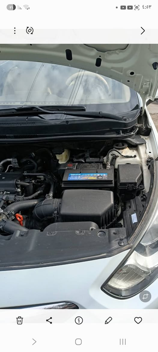 السلام عليكم سيارة للبيع هونداي اكسنت خليجي موديل ٢٠١٣ رقم بغداد محرك ١٦٠٠ دبل قطرة مكفول ممفتوح وكير مكفول السيارة مواصفات فتحة وبيهة ملاحظات صبغ دوستين وهلال الجاملغ الخلفي مكاني بغداد والسعر ٩٨ للاتصال ***********
