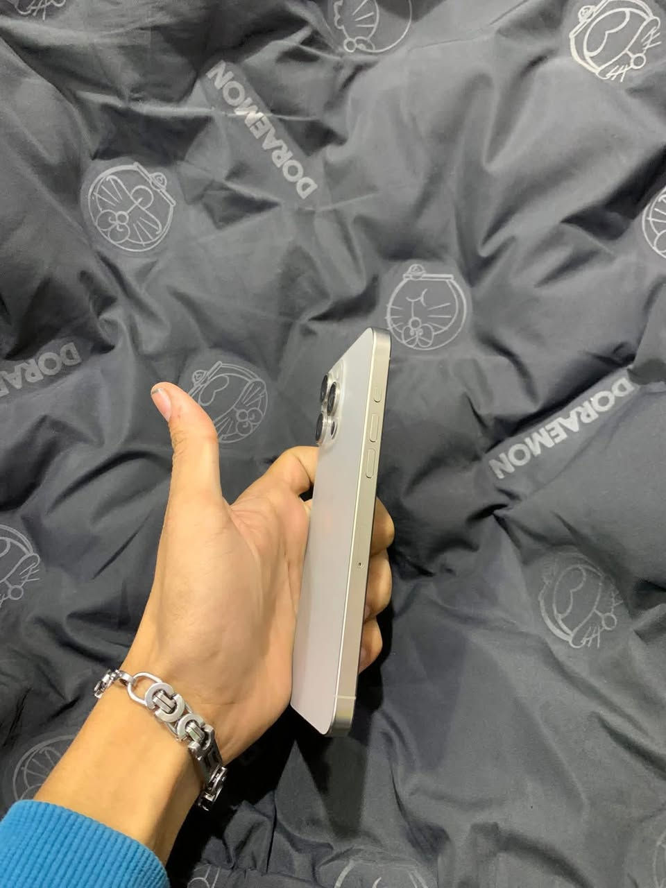 السلام عليكم
📱 ايفون 15 برو ماكس– 

جهاز نموذج Mماستر 

💾 الذاكرة: 256GB

🔋 البطارية: 86 ؏ وضع الشركه

✨ الجهاز نظافة عالية

🖥️ الشاشة 100% (مستبدلة نوعية حلوه)بصمه لوجه يرادله برمجه فقط ❤️

✅ باقي الأمور كلها شغالة تمامًا:

نت – صوت – اتصال – كاميرات – بدون أي خلل

🌍 الجهاز عربي 

🛡️ الجهاز مضمون من كل النواحي

📍 المكان: ديالئ– بعقوبه– تقاطع الوثبه 

💰 السعر النهائي: 725 ( مجال للشراي )

📞 للتواصل*********** 

رقم وتساب ***********

 يوجد نضام مروس ❤️حياكم ا❤️لله
