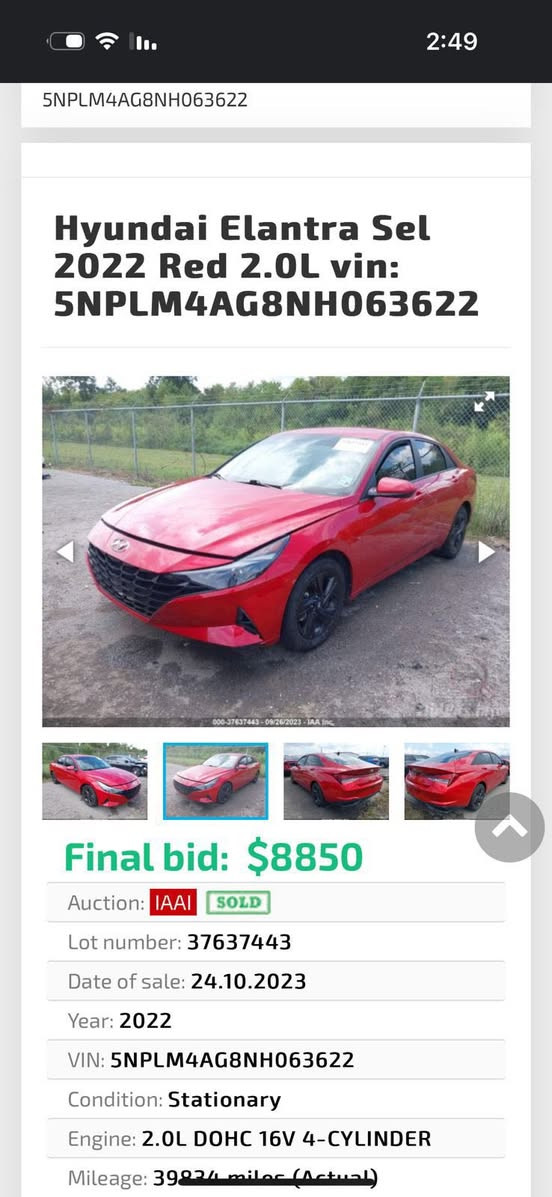 النترا موديل 2022 وارد امريكي كلين تايتل حادثها فقط الدعاميه الامامي بدون ايرباك ليبل واحد مكفوله من الصبغ ومن التبديل 
رقم بغداد باسمي 
محرك 2.0 كير At محور بلادي 
مواصفات نص 
بصمه 
مانع انزلاق 
شاشة 
كامره 
رادار جانبي 
رايدها ب ١٦٠$ ورقة وبيها مجال مكاني بغداد الزعفرانية 
رقمي ***********
