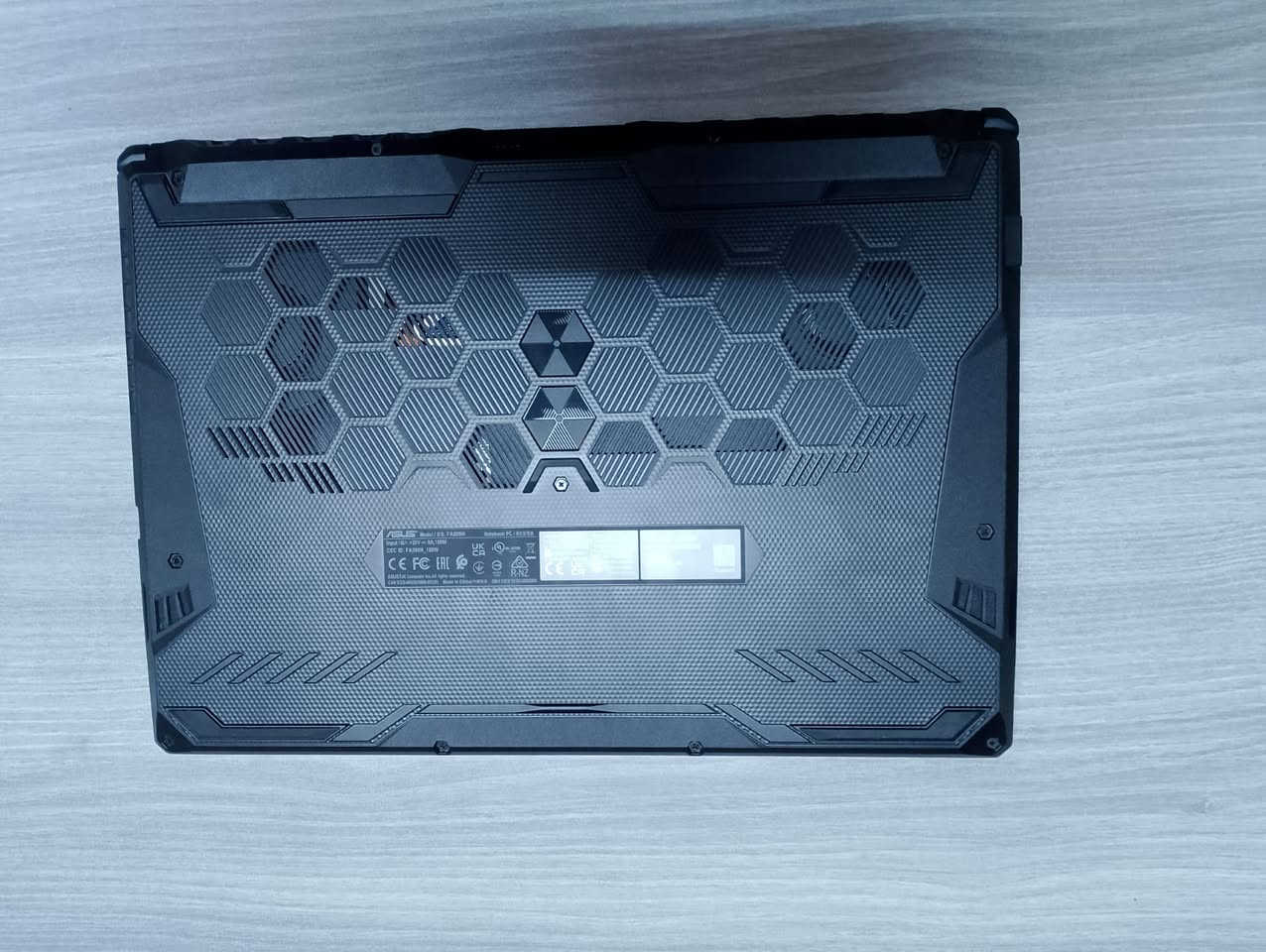 Asus Tuf Gaming A15 
البروسيسور : AMD Ryzen 7 7445 HS
الرامات : 8 رام DDR4
الهارد 512 SSD NVME
كارت الشاشه : NVIDIA RTX 3050 
الشاشه 144 HZ 
استخدام 3 شهور معاه الكارتونه والشاحن الاصلي والفاتورة وكل حاجه
  اخور 32000 لسرعه البيع
شراء من 2b


**إذا كنت صاحب هذا الإعلان وتريد حذفه لأي سبب، رجاءا أرسل رسالة إلى الدعم الفني**