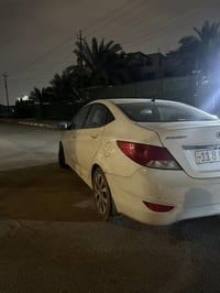 سياره اكسنت موديل 2016محرك 1600 وارد خليجي  كامله من كل النواحي صدر جد...