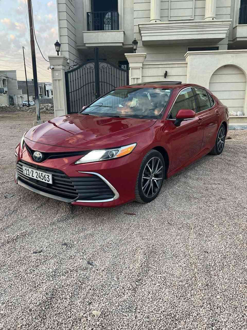 2023 TOYOTA CAMRY, XLE Hybrid
السيارة موجودة  في الانبار - الفلوجة
رقم شاصيها من ضمن الصور
موديل :- 2023
لون :- احمر
سعر السيارة : 205 $
Hybrid 2.5 -: سعة المحرك
عداد المسافات :- mi 41.000
عدد المقاعد :- 5 مقاعد
مواصفات السيارة : - XLE plus

شاشة نفكيشن
كامرات 360 درجة
مثبت سرعة
رادر امامي+ جانبي + خلفي 
لايت زنون
حاجب ال اي دي
فتحة سقف
اشارة جانبية
بصمة تشغيل
مقاعد تدفئة+ تبريد
فرش داخلي جلد ابيض
حساسات 360 درجة
هاند بريك بصمة
تحكم سرعة
تحكم مسجل
اوامر صوتية
تبريد خلفي
دخول ذكى
داتا شو 
سماعات jbl
للاستفسار / *********** متوفر واتساب
