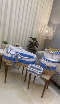 طقم مولود • شغل يدوي • مهد بيبي