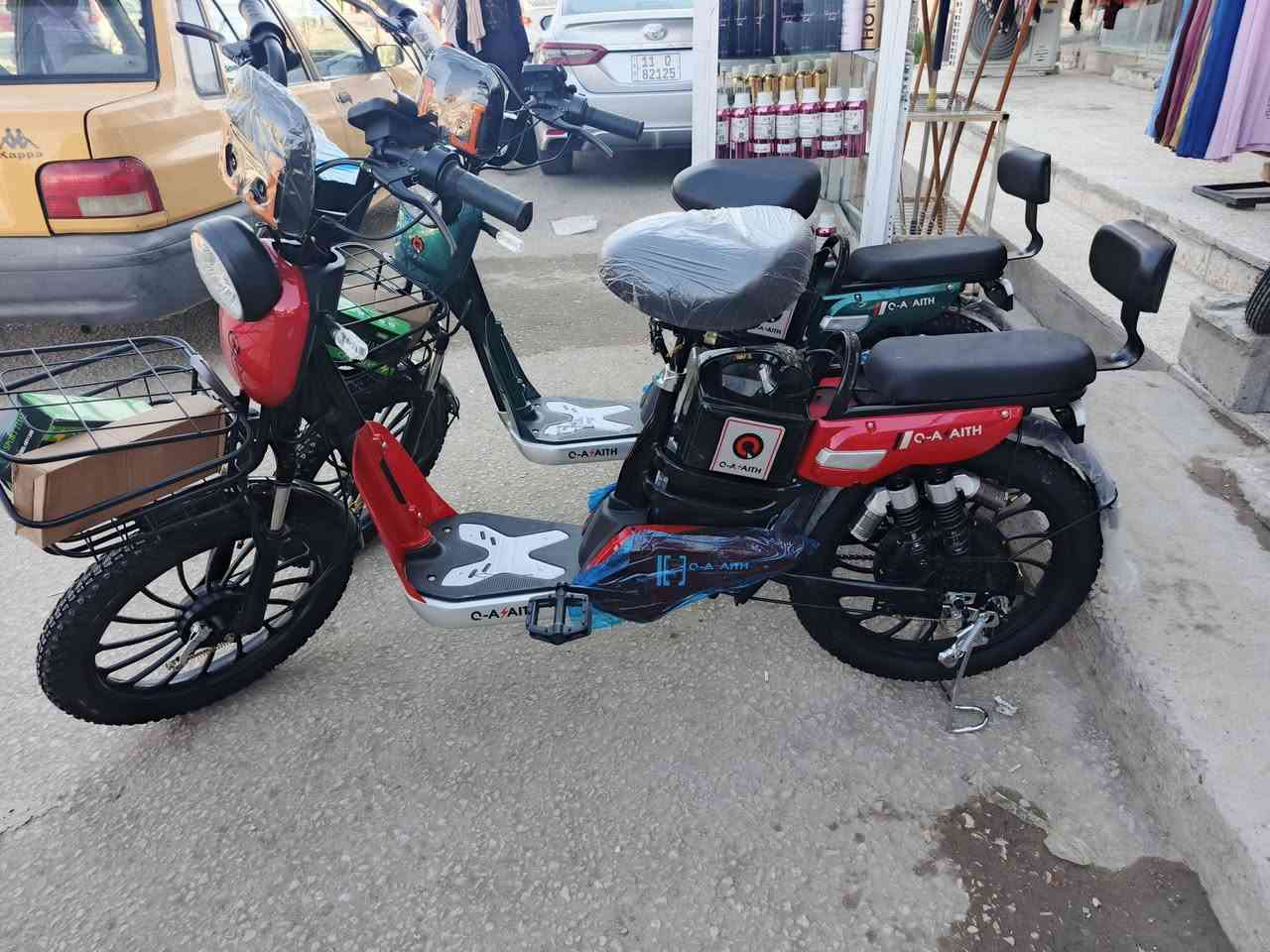 سلام عليكم وصلت وجبه دراجات
ناما 
تايكر 
وايضا بايسكلات شحن 
كافه الالوان 
اسعار مناسبه 
للاستفسار ***********
***********
***********
