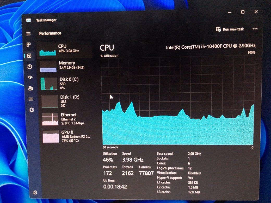 تجميعه للبيع
Asus H510M-A Wifi 
I5 10400F
16GB 8x2 Kingston DDR4 
128GB Nvme Gen3
XFX RX5600XT
PSU 650W
Windows 11 Pro
السعر725 الف وبيها مجال توصيل موجود مكاني بغداد المنصور متوفر على  المازنجر والوتساب
0774-858-0773


**إذا كنت صاحب هذا الإعلان وتريد حذفه لأي سبب، رجاءا أرسل رسالة إلى الدعم الفني**