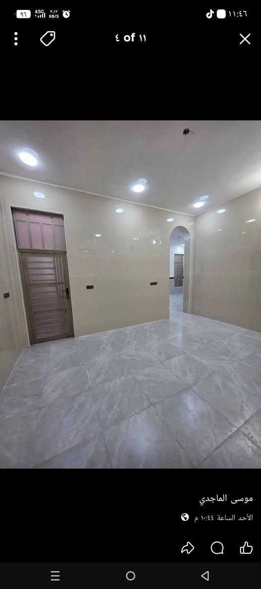 دار للبيع المساحة 200متر في منطقه العرضات على شارع 15  بناء حديث ***********
