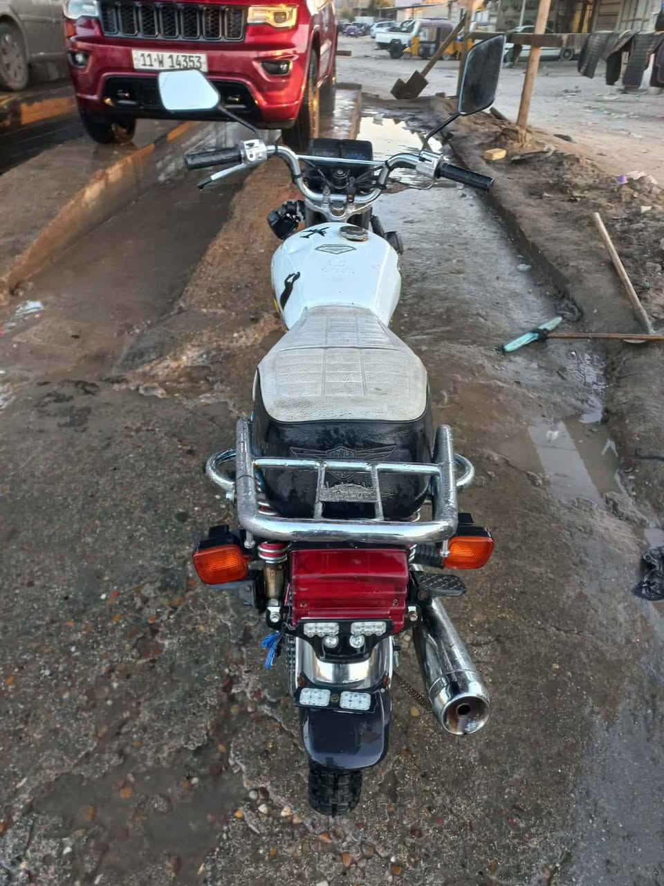 سلام عليكم دراجه لبيع سونك موديل 22بيه ورقه وحده دراجه كلشي شغال بس لشاير تعبانات دراجه لا تنقيص ولا تبخير ولا نضوح سعر 450بيه مجال مكاني محموديه نحيت رشيد ***********بي واتساب
